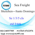 Shenzhen Port LCL Consolidação para Santo Domingo